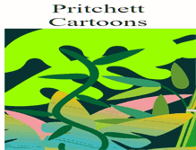 Tablet Screenshot of pritchettcartoons.com